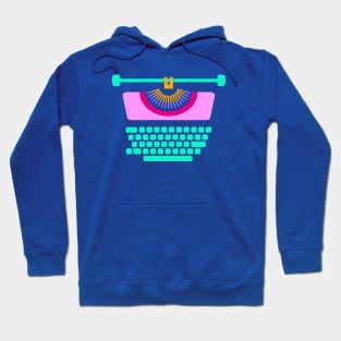 Minimalist Typewriter Hoodie